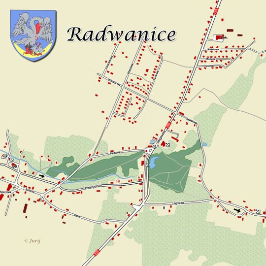 Radwanice, Polkowice County
