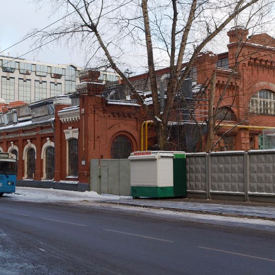 Вагонный сарай с котельной