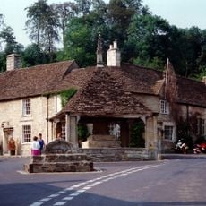 Medieval market cross immediately east of St Andrew's Church