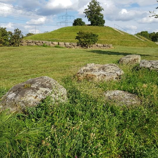 6 Stubensandsteinblöcke
