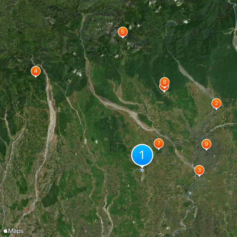 Bagdogra Airport Map