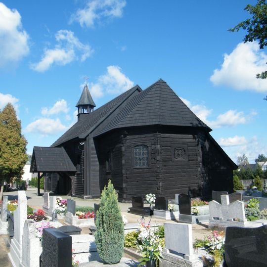 Saint Andrew church in Popielów