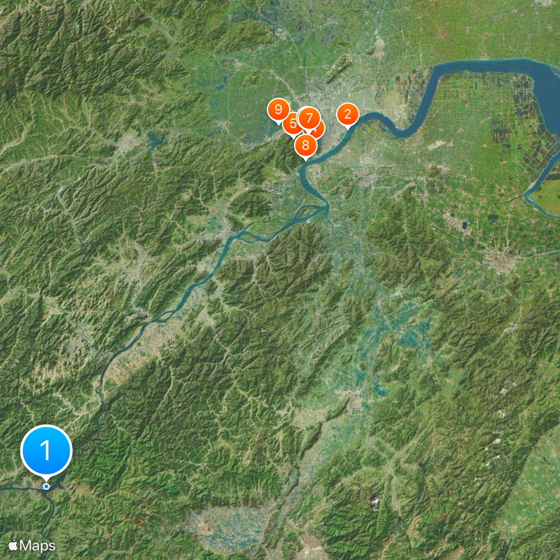 Qiantang River Map