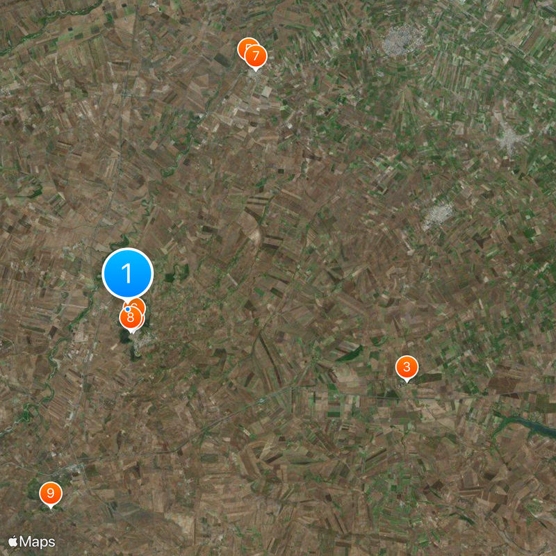 Ascoli Satriano Karte