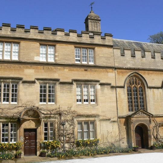 Jesus College, Principals Lodging, North Range