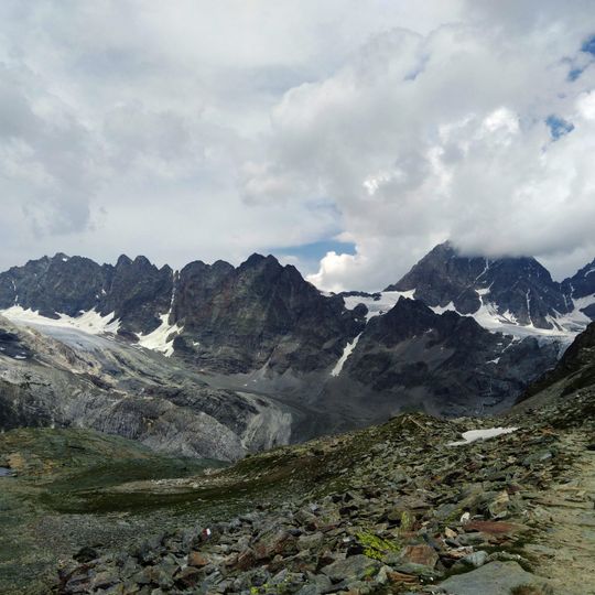 Monte di Scerscen - Ghiacciai di Scerscen - Monte Motta