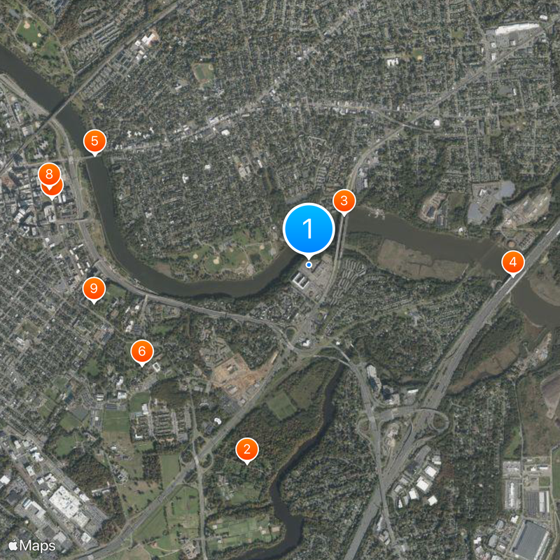 Mary Ellis Burial Site Map
