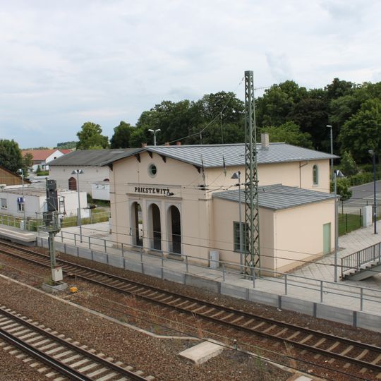 Bahnhof Priestewitz; Leipzig-Dresdner Eisenbahn Priestewitz