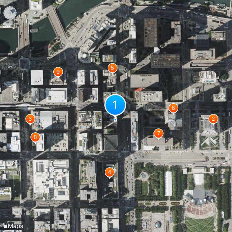 Crain Communications Building Map