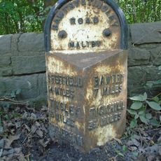 Milepost Approximately 50 Metres West Of Entrance To Maltby Colliery