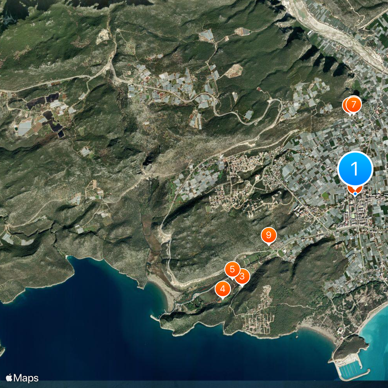 St. Nicholas Church, Demre Mapa