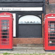 Telephone kiosks at Port Sunlight Post Office
