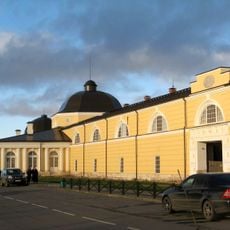 Главный корпус с биржей и северной башней (Архангельск)