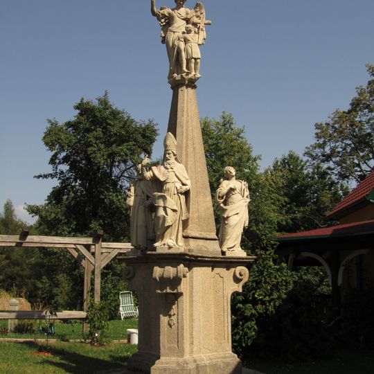 Schutzengelobelisk in Rosenau Schloss