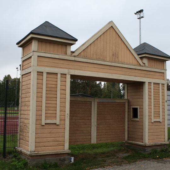 Urheilukentän portti