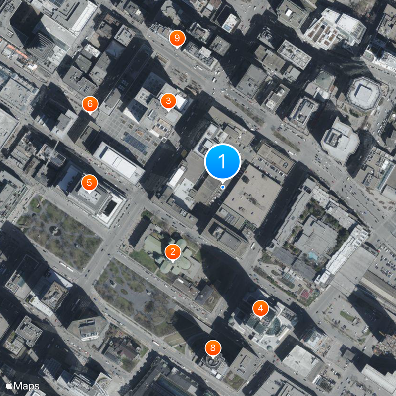 Montreal Central Station Map