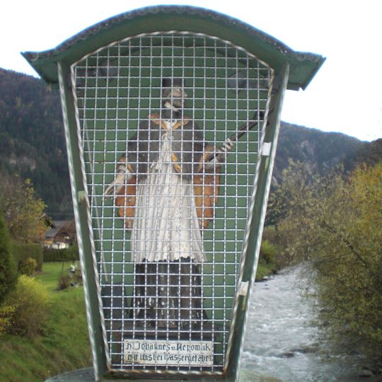 Nepomukbildstock an der Wildschönauer Ache