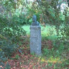 Pomník Vratislava Vycpálka v parku Slavín v Rychnově nad Kněžnou