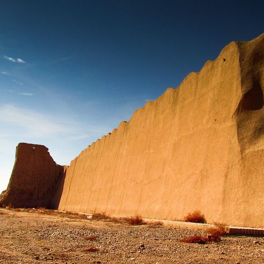 City walls of Damghan