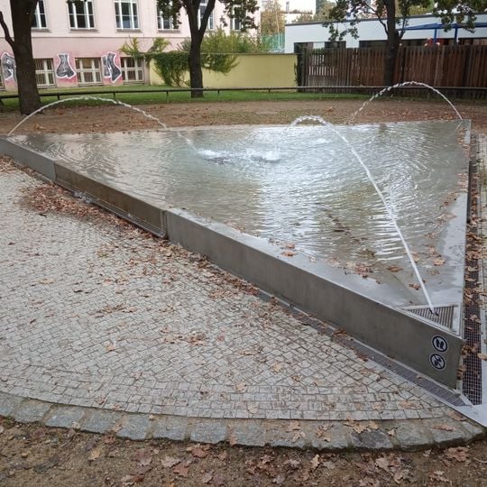 Fountain at Ortenovo náměstí
