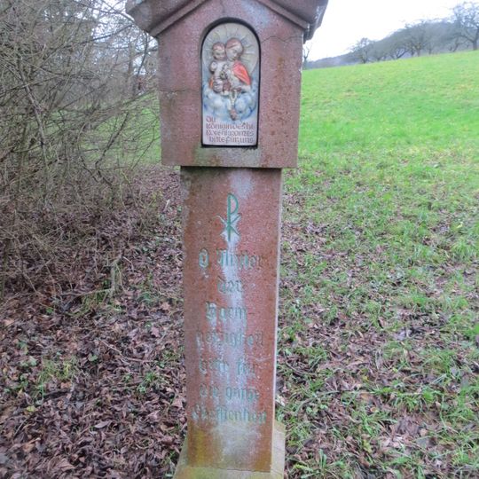 Bildstock, es Geisjockels-Helge