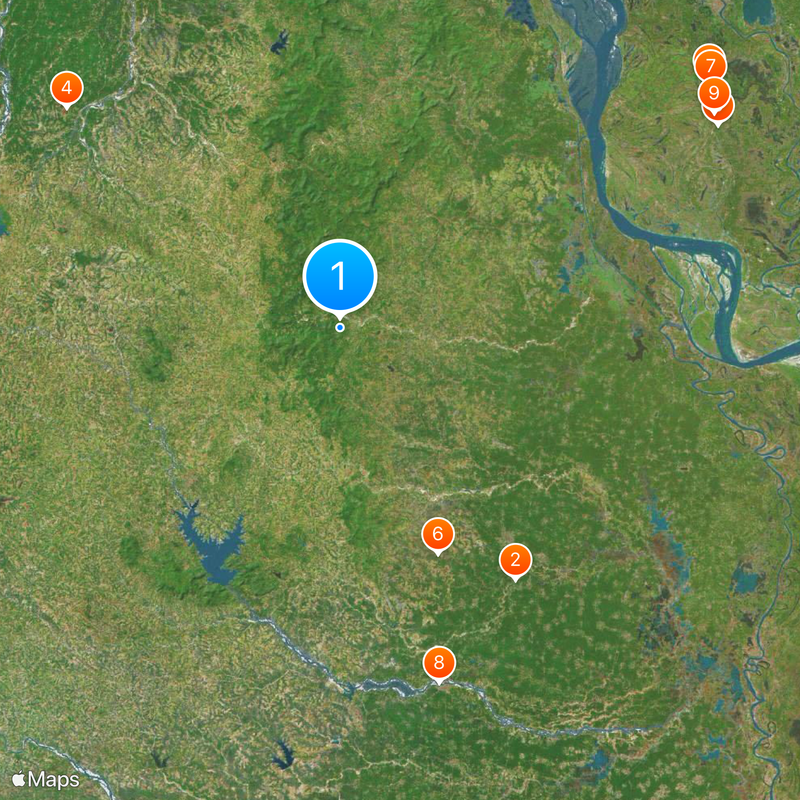 Santhal Pargana division Map