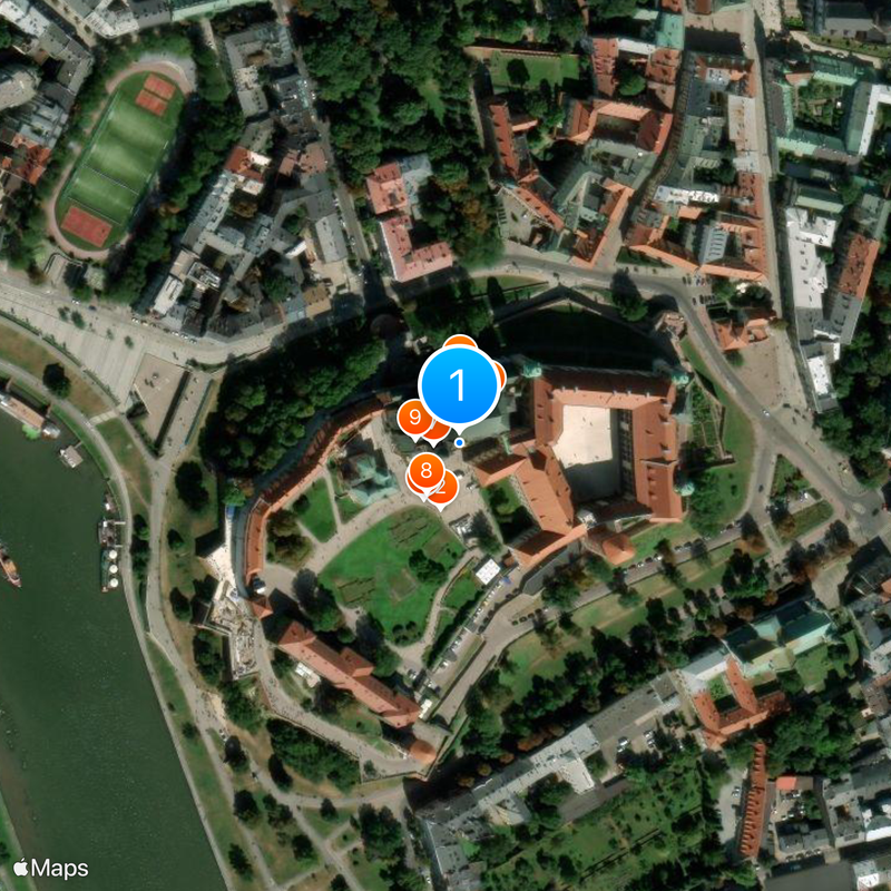 Sigismund's Chapel Map