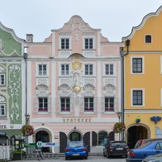 Walterische Behausung, Apotheke zur hl. Jungfrau, Obernberg am Inn
