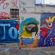 Work of art, graffiti