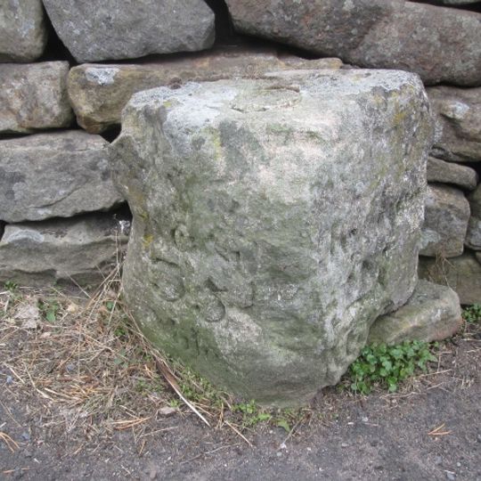Milestone South Of Birdhopecraig United Reformed Church At Ngr 820980