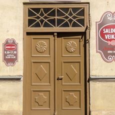 Exterior doors at Smilšu iela 23, Kuldīga