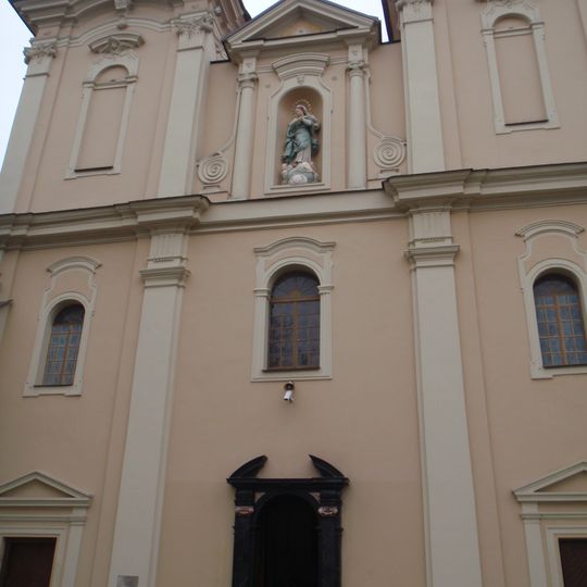 Invention of the Holy Cross and Saint Andrew church in Końskowola