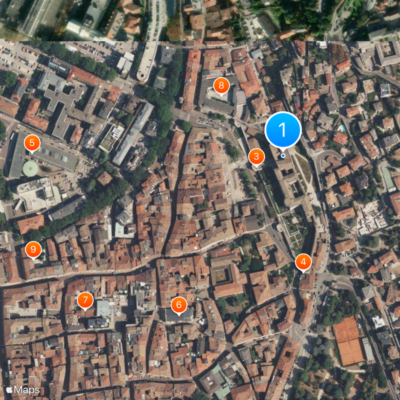 Buonconsiglio Castle Map