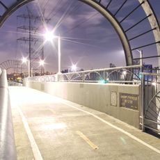 Los Angeles River bicycle path