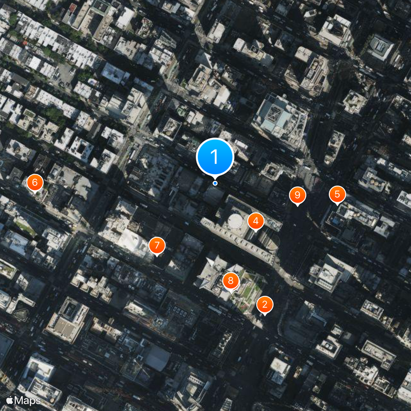 Richard Rodgers Theatre Mapa