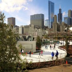 Maggie Daley Park ice skating ribbon