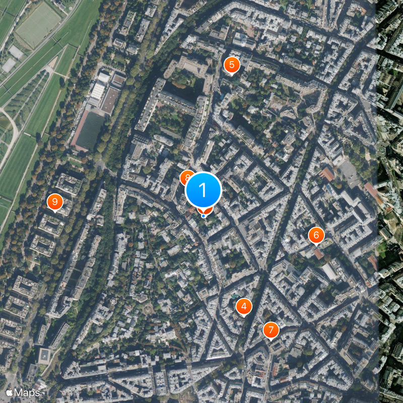 Fondation Le Corbusier Mappa