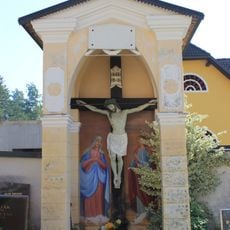 Friedhofskapelle und Bildstock