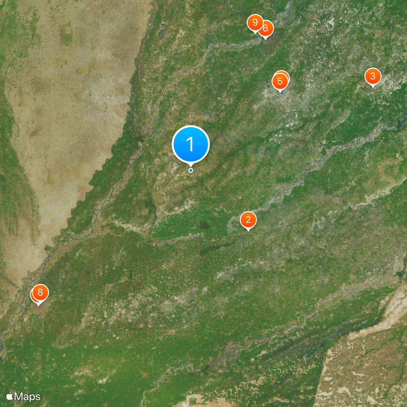 Toba Tek Singh Map