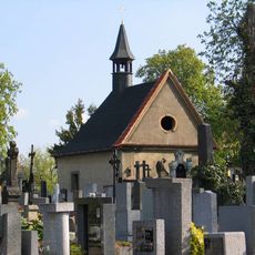 Hřbitovní kaple sv. Barbory v Unhošti