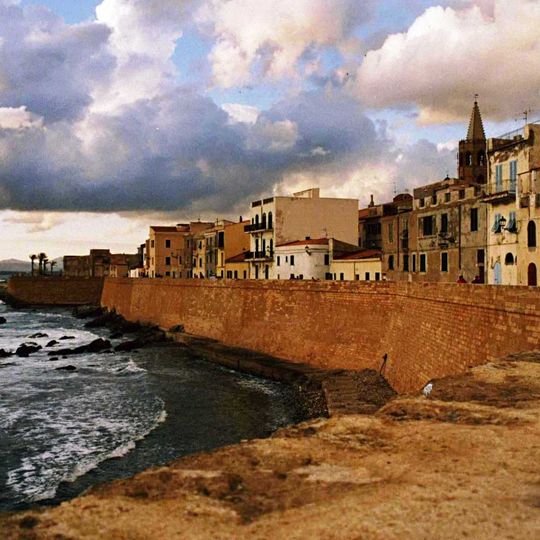 Alghero city walls and bastions