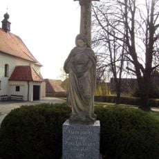 Kříž u kostela sv. Jiljí ve Zbraslavi