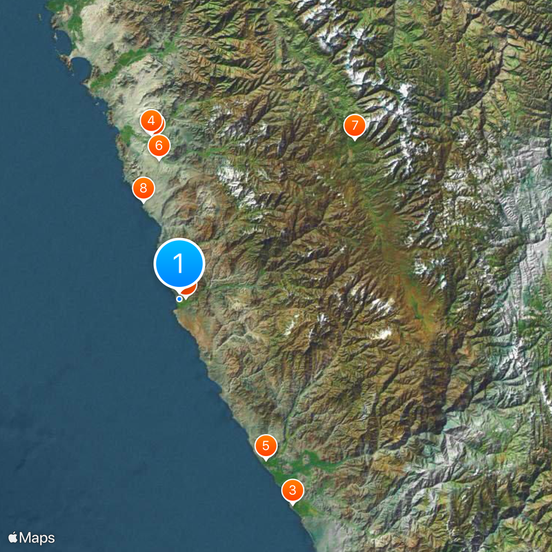 Huarmey Map