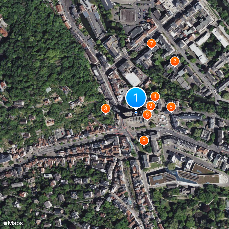 St. Elisabeth's Church Map