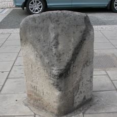 Milestone In Front Of Number 372