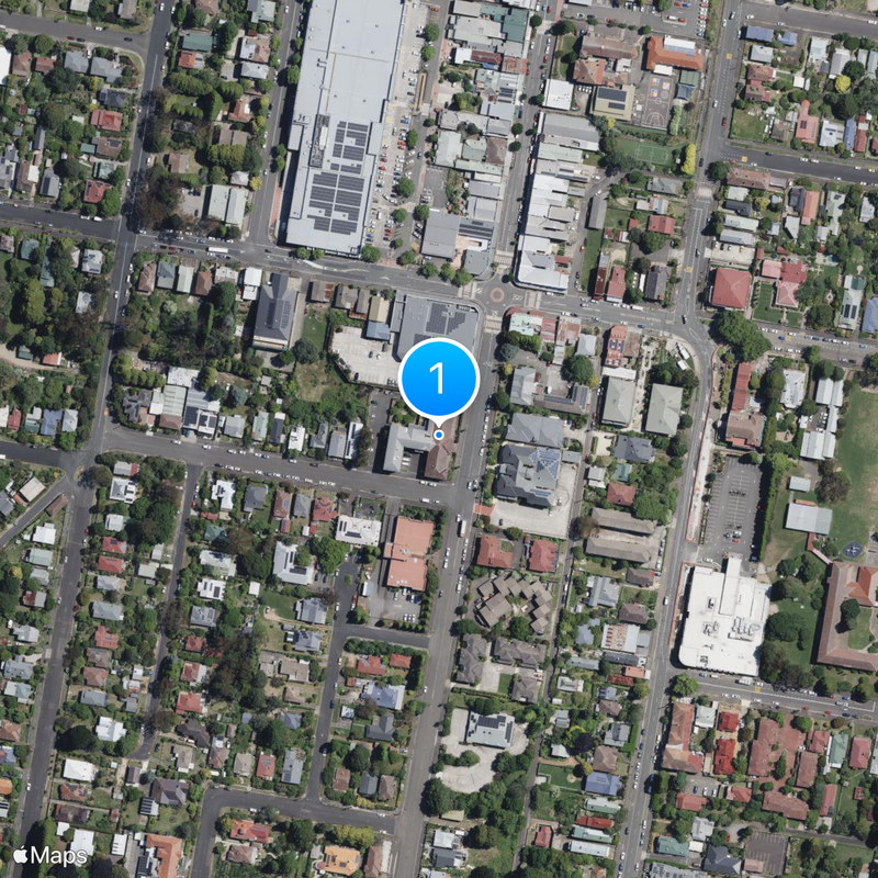 Blue Mountains Kaart