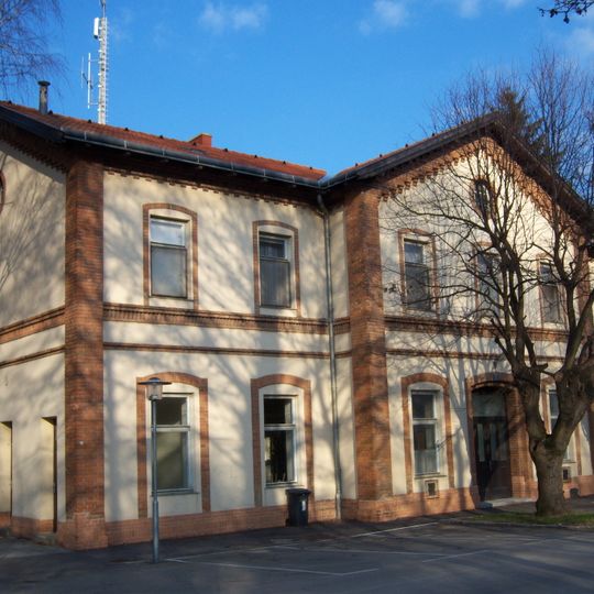 Aufnahmsgebäude Bahnhof Frättingsdorf