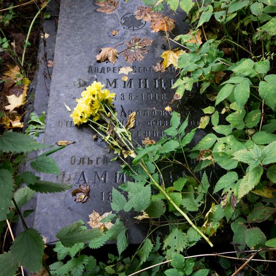 Могила А.С. Фаминцына , ботаника-физиолога