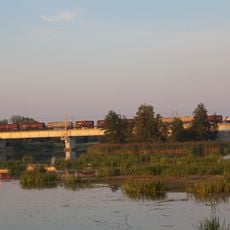 Railway bridge in Malbork