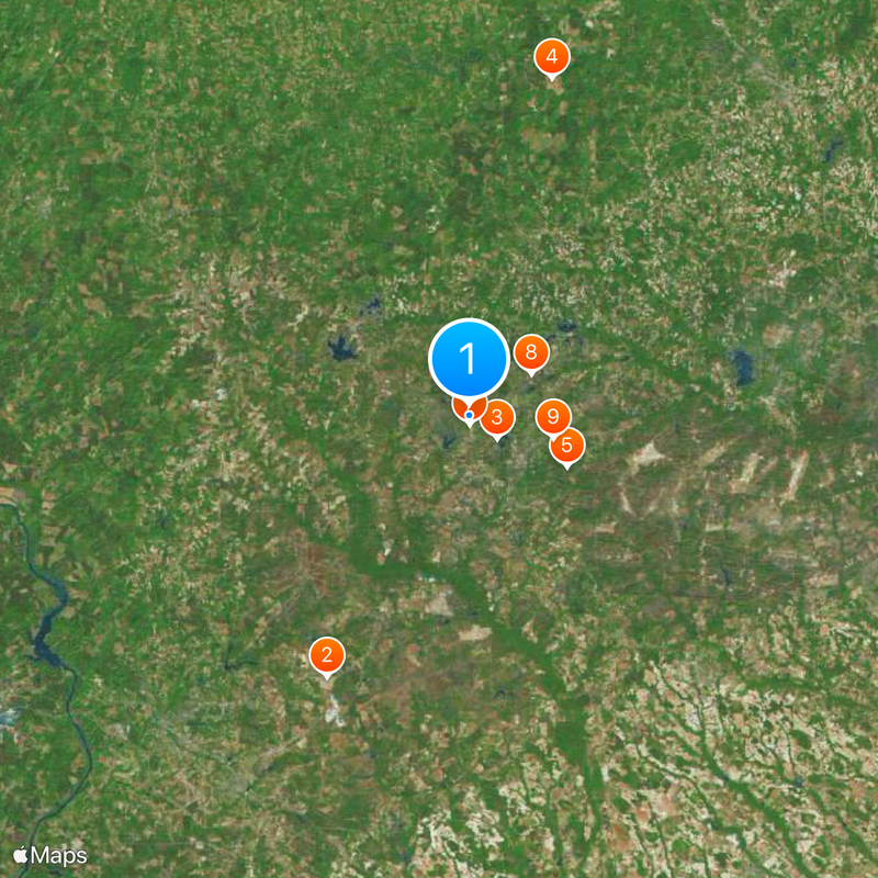 Pinehurst Resort Map